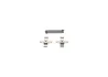 Комплектующие тормозных колодок DB ML163 BOSCH 1987474741 (фото 3)