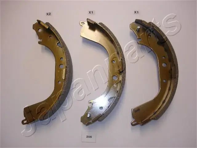 TOYOTA Щоки гальмівні Landcruiser JAPANPARTS GF-205AF (фото 1)