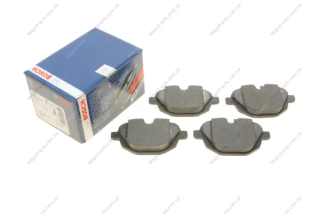 Колодки гальмівні дискові BMW X3/X4/X5/X6 \'R \'\'19>> BOSCH 0986495442
