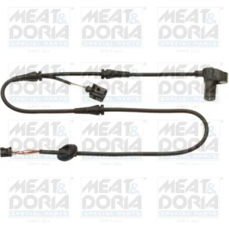 MEATDORIA VW Датчик ABS передній.Audi A4 00- MEAT&DORIA 90065