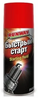 0.4л Эфир для запуска двиг. (аероз) RUNWAY RW6087