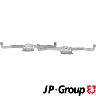 Монтажный к-кт тормозных колодок пер.. A6/VECTRA/PASSAT 04- JP GROUP 1163651110