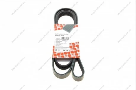 Ремінь поліклінової 6PK1795 FEBI BILSTEIN 37536