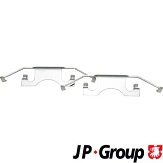 Монтажний к-кт гальмівних колодок зад. MB W211/W220 02-08 JP GROUP 1363750310