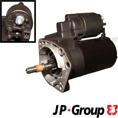 VW Стартер Golf,Polo,Vento,Seat JP GROUP 1190301600 (фото 1)