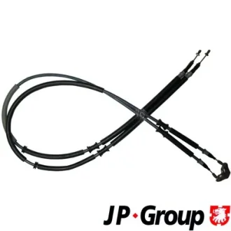 Трос ручного тормоза Zafira A 99-05 Л/Пр (1680/1495х2/диск).) JP GROUP 1270300800