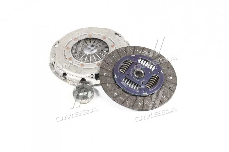 Комплект зчеплення Hyundai i30 (07-), ix35 (10-15)/ Kia Ceed (06-) 1.4, 1.6, 1.7d (HD-154+HDC-117+PRB-96) (HDK179) PHC Valeo HDK-179 (фото 1)