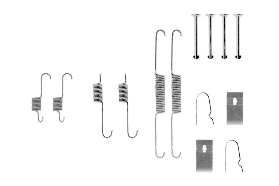 Комплект монтажный тормозных колодок BOSCH 1987475267 (фото 1)