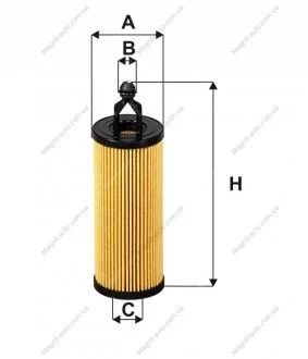 Фільтр масляний JEEP CHEROKEE 3.2 13-, WRANGLER 3.6 06- (WIX-FILTERS) WIX FILTERS WL7569