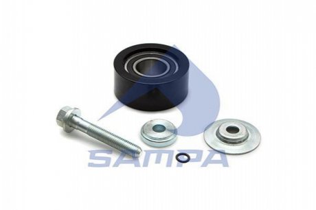 Шків ременя вентилятора з болтом, сальником та двома шайбами SAMPA 202.330 (фото 1)