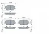 Гальмівні колодки дискові JEEP Renegade "F "14>> BOSCH ="0986424841" (фото 5)