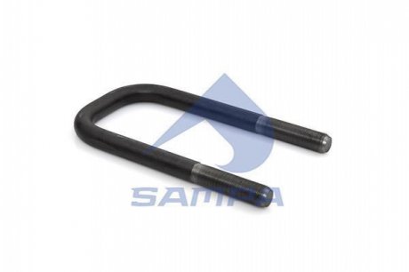 Болт U-подібний з двома гайками SAMPA 051.197/1