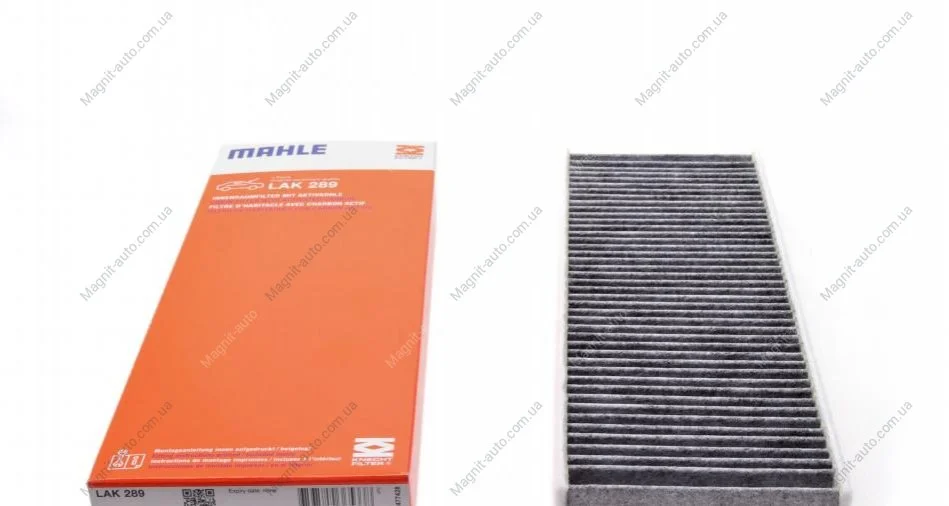 Фільтр салону Nissan Navara/Pathfinder 2.5/3.0 dCi 02- MAHLE / KNECHT LAK 289 (фото 1)