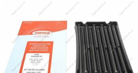 Болты головки блока цилиндров, комплект CORTECO 49362990