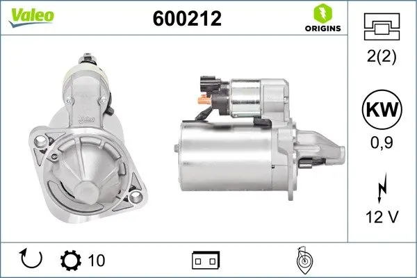 Стартер Valeo 600212 (фото 1)