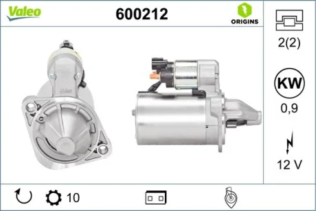 Стартер Valeo 600212