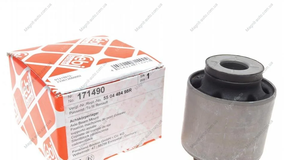 Сайлентблок балки FEBI BILSTEIN 171490 (фото 1)