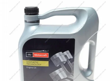 Мастило моторне синтетичне Motorcraft 5W-30 A-5 5L FORD 15CF54