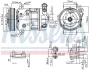 Компрессор кондиционера NISSENS 89577 (фото 7)