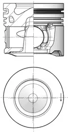 Поршень, 1.6 HDi 08- /Scudo KOLBENSCHMIDT 41253600 (фото 1)