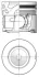 Поршень, 1.6 HDi 08- /Scudo KOLBENSCHMIDT 41253600 (фото 1)