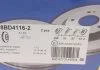 Диск тормозной ICER 78BD4116-2 (фото 5)