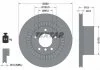 Диск тормозной MERCEDES G(W463) "R D=330mm "04>> TEXTAR ="92261903" (фото 2)