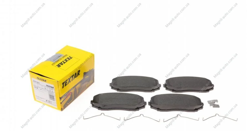 Тормозные колодки FORD /LINCOLN/MAZDA Edge/MKX/CX-7/CX-9 "F "06>> TEXTAR 2351503 (фото 1)
