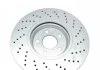 Диск гальмівний MERCEDES E(W211)/S(W220) "F D=330mm "02-09 TEXTAR 92124105 (фото 2)