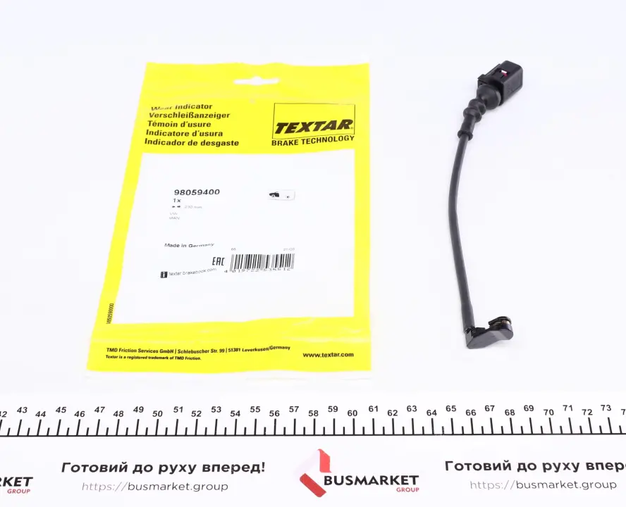 Датчик износа TEXTAR 98059400 (фото 1)