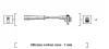 Комплект высоковольтных проводов FORD ESCORT V,FIESTA III,ORION II,III [] MAGNETI MARELLI 941318111038 (фото 2)