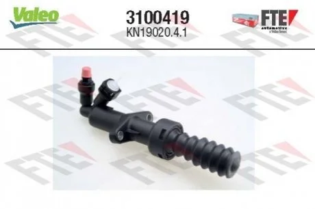 Робочий циліндр зчеплення CITROEN/PEUGEOT C4/C5/3008/308/407 "1,6-2,0 "04>> Valeo ="3100419"