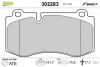 Тормозные колодки дисковые MERCEDES CLS/E-Class/S-Class/SL "F "05-13 Valeo ="302283" (фото 1)