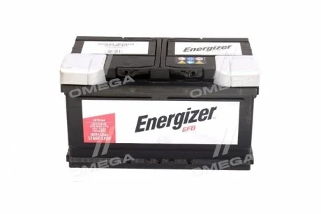Фото 1 - акумулятор 75Ah-12v EFB (315х175х175),R,EN730 Energizer 575 500 073 Акумулятор 75Ah-12v EFB (315х175х175),R,EN730 Energizer 575 500 073 (фото 1)
