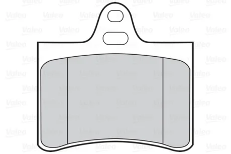 Тормозные колодки дисковые CITROEN C5 "1,6-3,0 "R "01-08 Valeo ="302021"