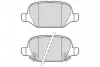 Гальмівні колодки дискові VAG A3/Octavia/Golf "F "12>> Valeo ="302338" (фото 1)