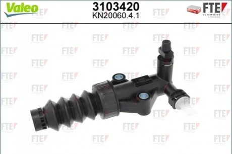 Робочий циліндр зчеплення FIAT Doblo "1,2-1,6 "05>> Valeo ="3103420"
