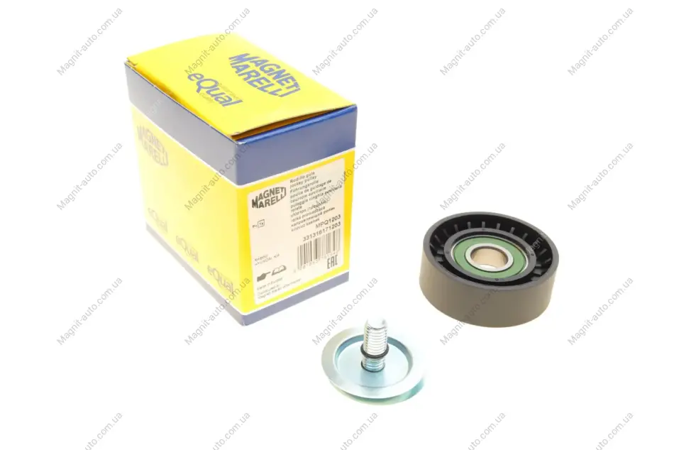Ролик модуля натягувача ременя MPQ1203 (Вир-во MagnetiMarelli) MAGNETI MARELLI 331316171203 (фото 1)