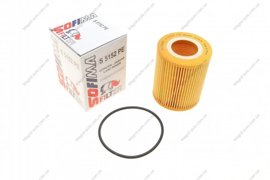 Фільтр оливний CITROEN/JAGUAR/LAND ROVER/PEUGEOT 3,0 D, 3,0 TD and 3,0 HDI. SOFIMA ="S5152PE" (фото 1)