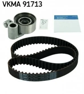 Комплект ГРМ (ремень+ролик) TOYOTA 4 RUNNER II, 4 RUNNER III, GRANVIA, LAND CRUISER, LAND CRUISER 90 3.0D 05.93-12.04 SKF VKMA 91713