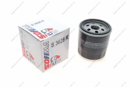 Фільтр масляний MERCEDES/LANCIA/RENAULT/NISSAN SOFIMA ="S3628R"