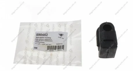 Втулка переднього стабілізатора Renault Megane II 02- (18.5mm) HUTCHINSON 590452