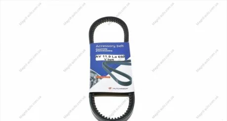 Ремень генератора HUTCHINSON AV 11.9 La 650
