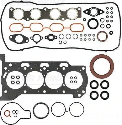 Комплект прокладок двигуна TOYOTA/LEXUS Prius/CT \'\'2ZR-FXE \'\'08-18 VICTOR REINZ ="015402502" (фото 1)