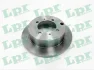 Диск тормозной задний (кратно 2) Mitsubishi Galant (VII,VIII), Lancer (03-) (D=262mm) LPR M1617P (фото 1)