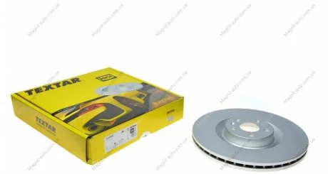 Диск тормозной передний лев/прав VOLVO XC60 II, XC90 II 2.0-2.0H 09.14- TEXTAR 92308905