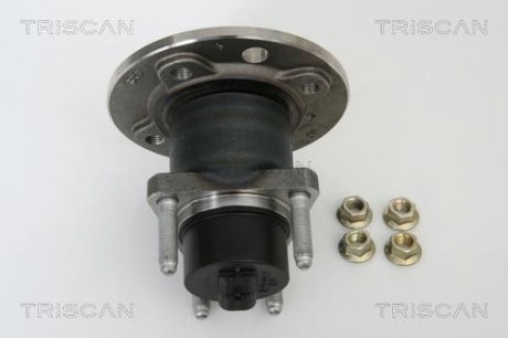 Ступиця (підшипник) зад. Opel Astra F, G, Combo C, Vectra A, B, Lanos 1.6 (+ABS) (4 болта) TRISCAN 853024213