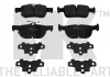 Гальмівні колодки Ford Galaxy, Mondeo V, S-Max Ford Usa Fusion Lincoln Mkz 1.0-3.5 09.06- 222581