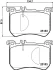 Гальмівні колодки перед. Mercedes-Benz W222, X222, R231 12- HELLA 8DB 355 020-491 (фото 4)