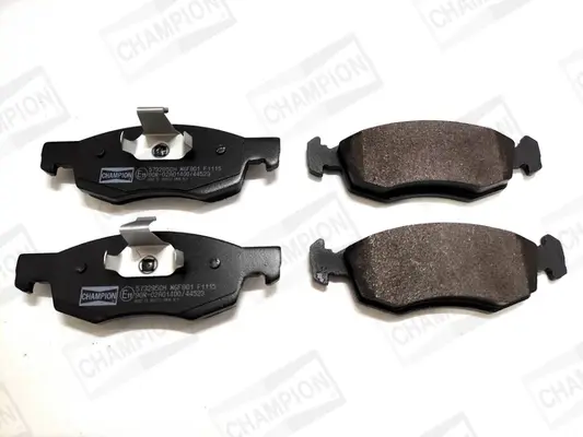 Колодки тормозные дисковые передние Renault Logan (07-) CHAMPION 573295CH (фото 1)